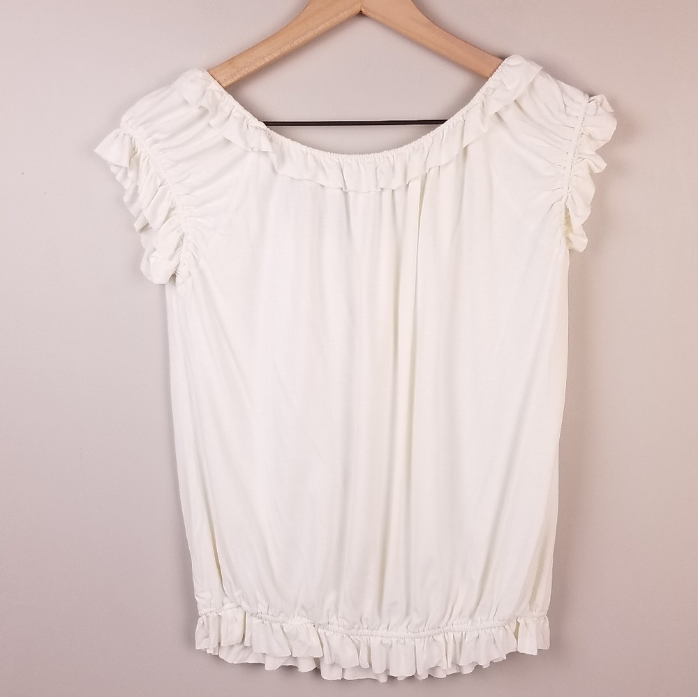 Studio M Ruffled Top - Picture 4 of 4
